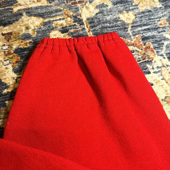 VTG 2pc Jerzees Walt Disney Red Mickey Mouse Matching Jogging Sweat Pant Set XL - Picture 5 of 15